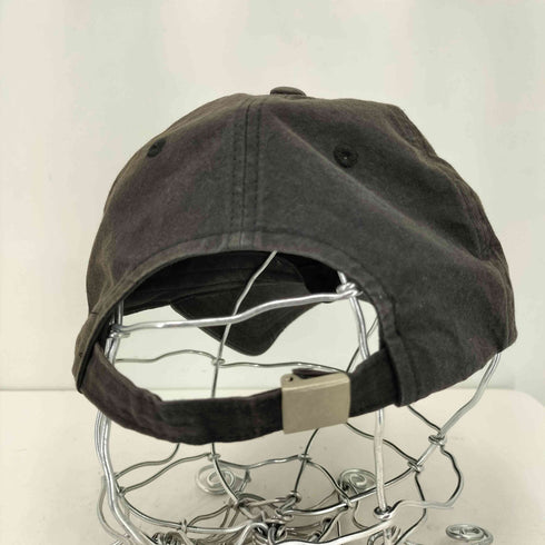 Something Quiet Threatens ロゴ刺繍 ベースボールキャップ メンズ