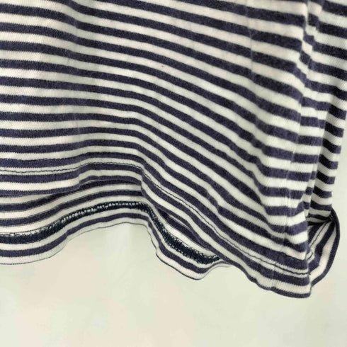 ポロバイラルフローレン Polo by RALPH LAUREN 90-00s ボーダー ポニー刺繍 クルーネック半袖Tシャツ メンズ M