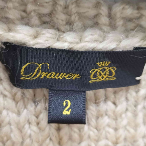 ドゥロワー Drawer ウールモヘア クルーネックニット レディース 2