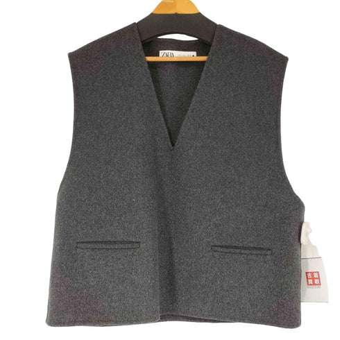 ザラ ZARA ウールブレンド ベスト レディース import:L