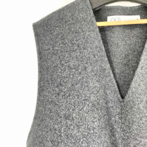 ザラ ZARA ウールブレンド ベスト レディース import:L