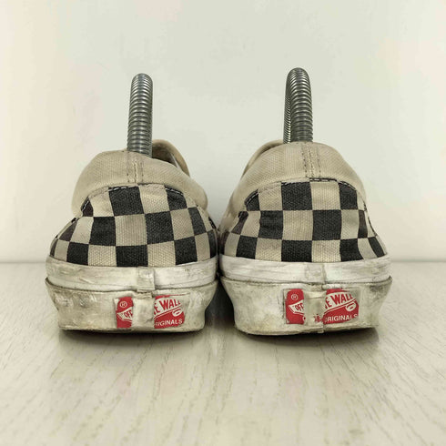 バンズ VANS チェッカーズフラッグ アナハイム SLIP-ON メンズ JPN:25.5