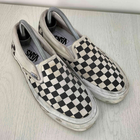 バンズ VANS チェッカーズフラッグ アナハイム SLIP-ON メンズ JPN:25.5