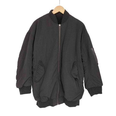 ジーナシス JEANASIS ビッグボアリバーシブルMA-1ブルゾン レディース FREE