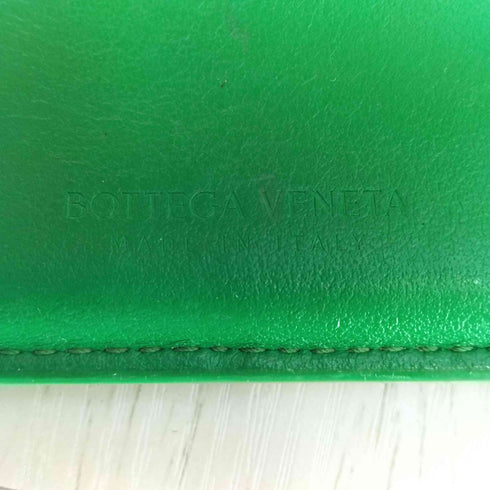 ボッテガヴェネタ BOTTEGA VENETA カセット コインパース イントレチャート 二つ折り財布 メンズ