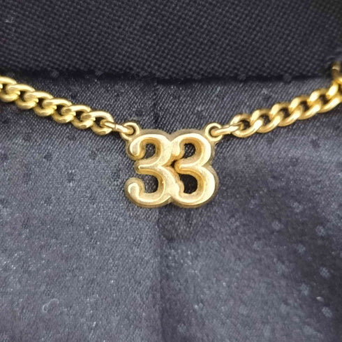 DRESS 33 サテンラペル テーラードジャケット レディース 38