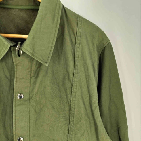 ユーエスアーミー U.S. ARMY 裾ドローコード テント生地 パッチワーク コーチジャケット メンズ