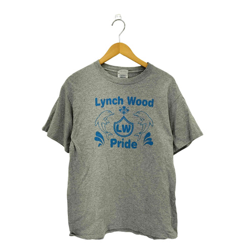 00s Lynch Wood プリント ビンテージ半袖シャツ メンズ M