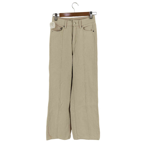 エイチアンドエム H&M ハイウエスト センタースリットパンツ レディース JPN:0