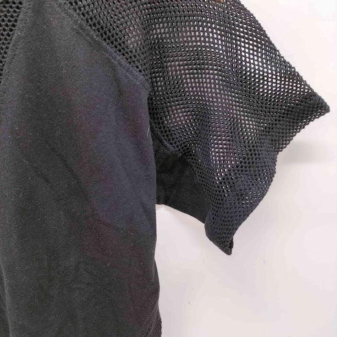 ティーバイアレキサンダーワン T by Alexander Wang 素材切替 メッシュ半袖Tシャツ レディース SMALL