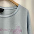 アートプリント クルーネック ロングスリーブ Tシャツ メンズ
