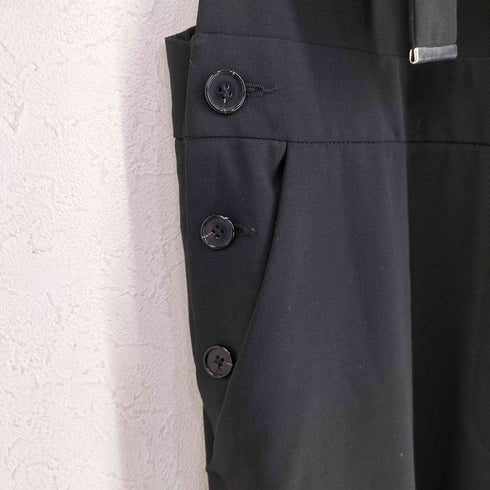 ディーゼルブラックゴールド DIESEL BLACK GOLD ブラックサロペット レディース XS