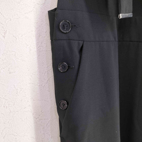 ディーゼルブラックゴールド DIESEL BLACK GOLD ブラックサロペット レディース XS