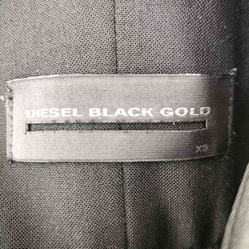 ディーゼルブラックゴールド DIESEL BLACK GOLD ブラックサロペット レディース XS