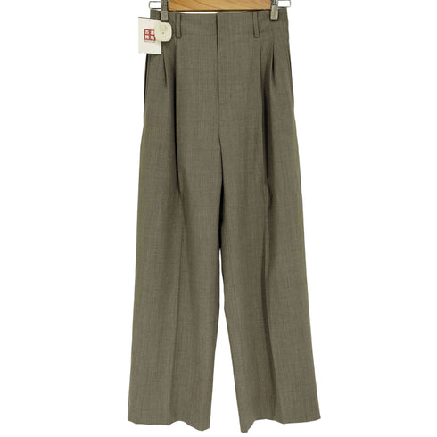 シップス SHIPS Wai+ 2タックスラックスパンツ レディース JPN:38