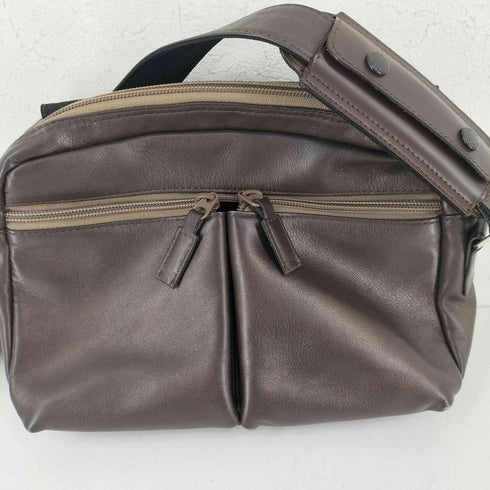 ALLANT レザーショールダーバッグ レディース