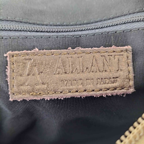 ALLANT レザーショールダーバッグ レディース