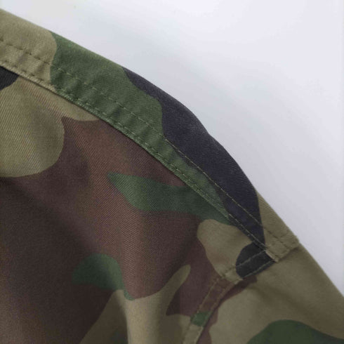 ユーエスアーミー U.S. ARMY URBAN SURPLUS MFG社 ウッドランドカモ コンバット ジャケット メンズ XX-LARGE