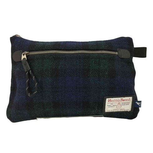 カンゴール KANGOL チェック ツイード クラッチバッグ メンズ