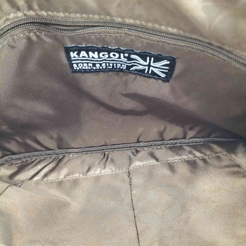 カンゴール KANGOL チェック ツイード クラッチバッグ メンズ