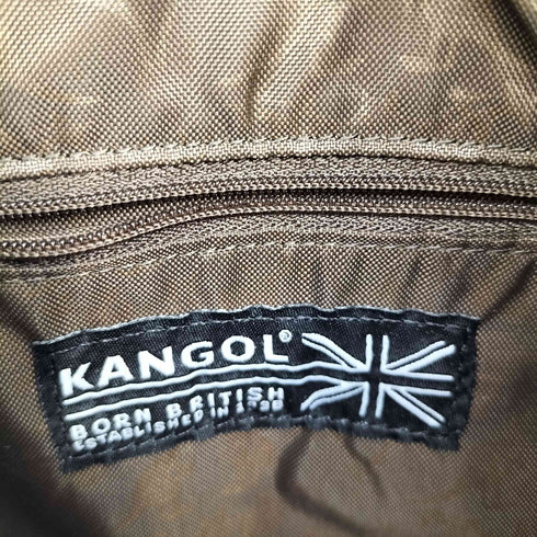 カンゴール KANGOL チェック ツイード クラッチバッグ メンズ