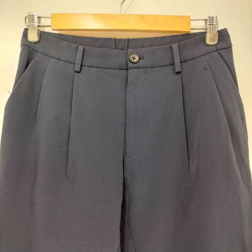 ユナイテッドアローズ UNITED ARROWS 23SS ナイロン ポリウレタン 2プリーツ テーパードパンツ メンズ JPN:S