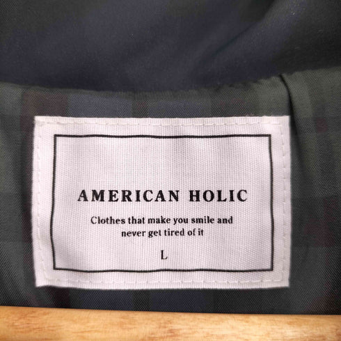 アメリカンホリック AMERICAN HOLIC キルポカスタンドロングコート レディース