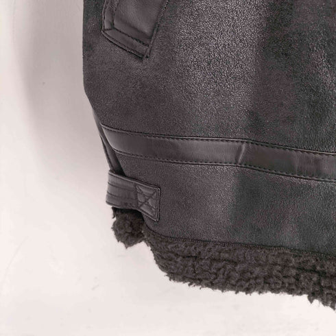 アルファインダストリーズ ALPHA INDUSTRIES B-3 フェイクムートン フライトジャケット メンズ JPN:L