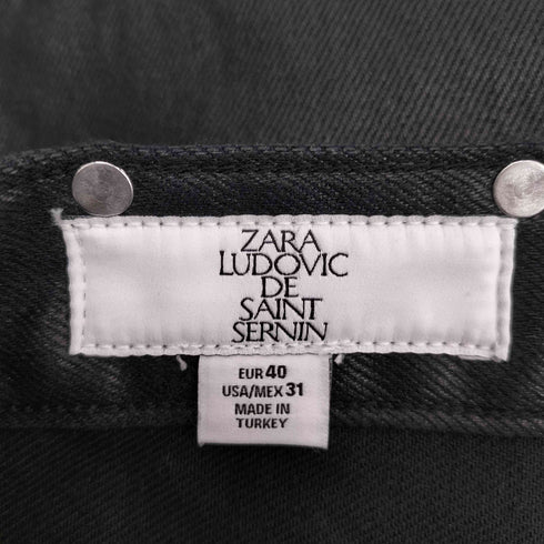 ザラ ZARA LUDOVIC DE SAINT SERNIN スリムフィット ワックスフィニッシュ デニム パンツ メンズ 40