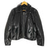 ザラ ZARA SHINY FINISH LEATHER JACKET シャイニー フィニッシュ レザー ジャケット メンズ import:M