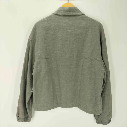 ザラ ZARA LINEN COTTON TEXTURED JACKET リネン コットン テクスチャー ジャケット メンズ import:M