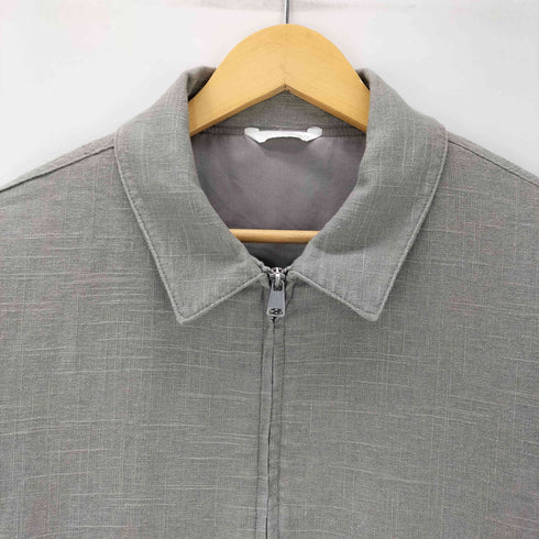ザラ ZARA LINEN COTTON TEXTURED JACKET リネン コットン テクスチャー ジャケット メンズ import:M