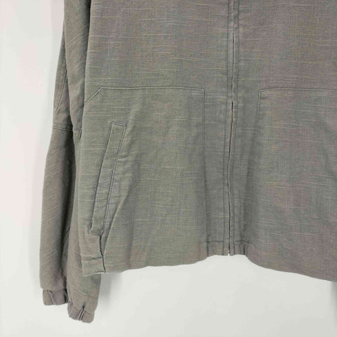 ザラ ZARA LINEN COTTON TEXTURED JACKET リネン コットン テクスチャー ジャケット メンズ import:M