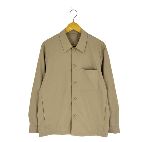 ユニクロ UNIQLO 24ss 感動シャツジャケット/コットンライク メンズ JPN:L