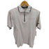 バーバリーゴルフ BURBERRY GOLF ロゴ プリント ハーフジップ ポロ シャツ メンズ import:M