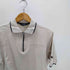 バーバリーゴルフ BURBERRY GOLF ロゴ プリント ハーフジップ ポロ シャツ メンズ import:M