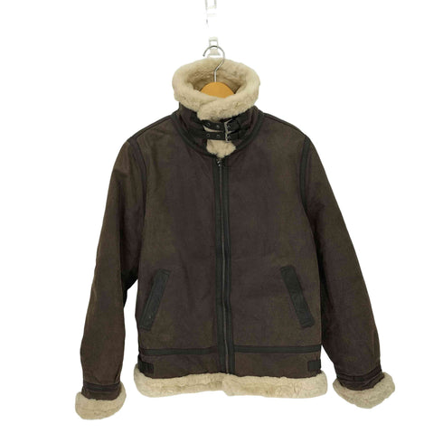 セントジョンズベイ STJOHNS BAY 90s GENUINE LEATHER リアルムートンジャケット メンズ JPN:M