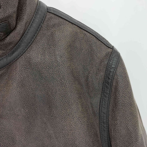 セントジョンズベイ STJOHNS BAY 90s GENUINE LEATHER リアルムートンジャケット メンズ JPN:M