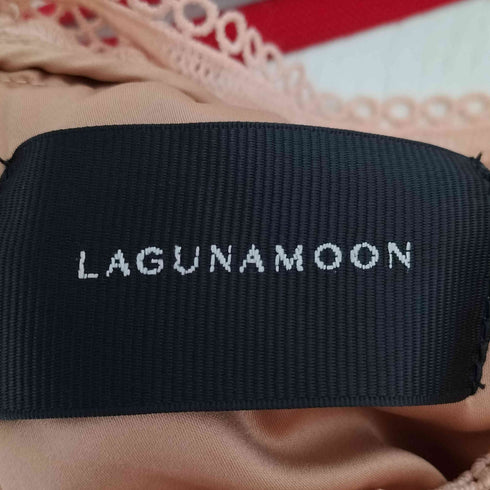 ラグナムーン LAGUNAMOON LADYストライプレースワンピース レディース JPN:M