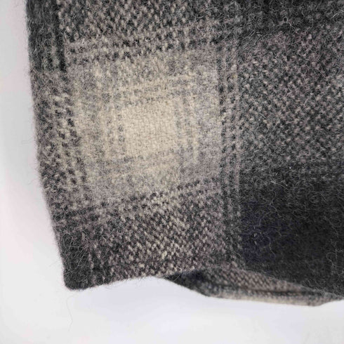 70s melton USA製 オンブレチェック CPOジャケット メンズ JPN:M