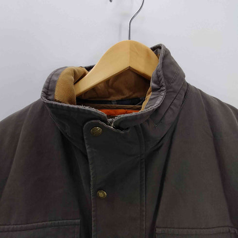 バーバリーズ BURBERRYS 90S パッカブルフード 裏地キルティングライナー コットン ポリ ナイロン M-65 型 ミリタリー ジャケット メンズ MA