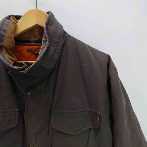 バーバリーズ BURBERRYS 90S パッカブルフード 裏地キルティングライナー コットン ポリ ナイロン M-65 型 ミリタリー ジャケット メンズ MA