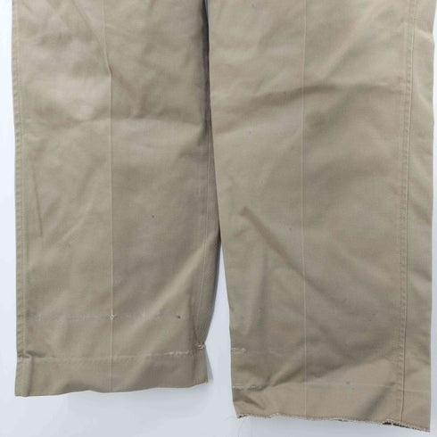 ランズエンド LANDS END 90s~00s 2タック チノワイドパンツ メンズ 35