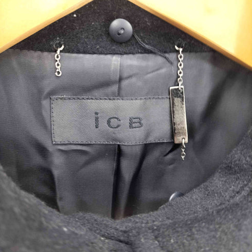 アイシービー ICB アンゴラウール ステンカラーコート レディース JPN9