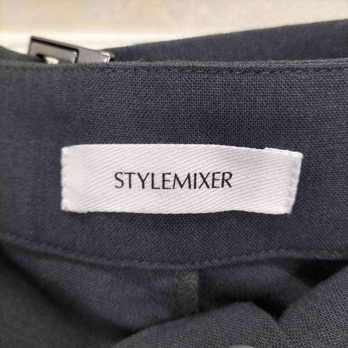 スタイルミキサー STYLEMIXER ウエストデザインサイドラップパンツ レディース JPN:M