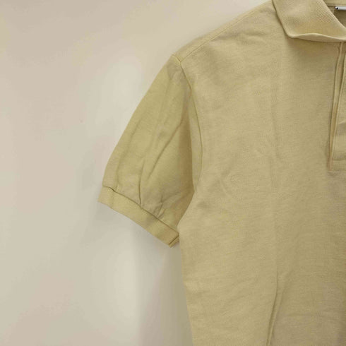 ラコステ LACOSTE ワンポイントロゴ 半袖鹿の子ポロシャツ メンズ JPN:3