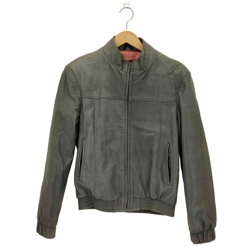 ピエールカルダン pierre cardin CUIR LEATHER レザージップアップブルゾン メンズ 38