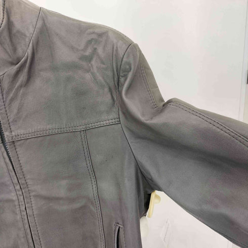 ピエールカルダン pierre cardin CUIR LEATHER レザージップアップブルゾン メンズ 38