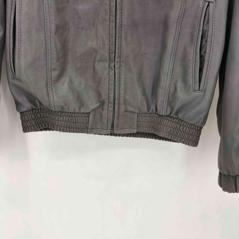 ピエールカルダン pierre cardin CUIR LEATHER レザージップアップブルゾン メンズ 38