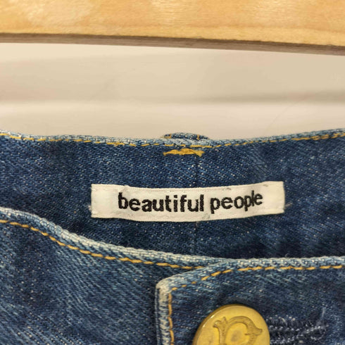ビューティフルピープル beautiful people ジップフライデニムパンツ レディース 38